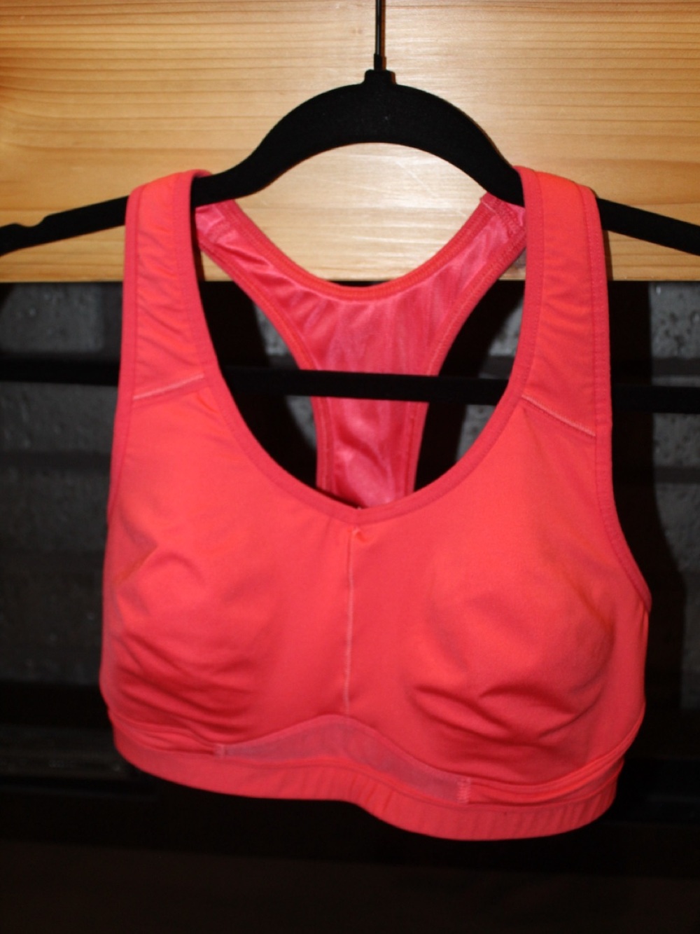 Athleta Coral Racerback Sports Bra